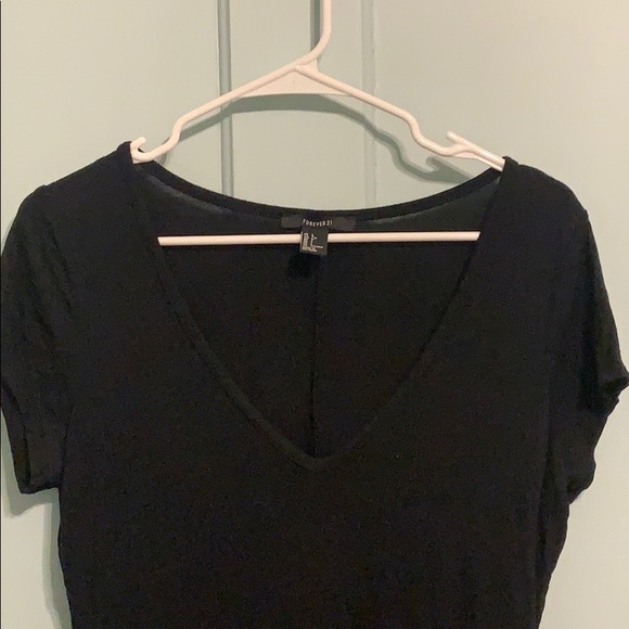 Forever 21 simple Black Dress - Picture 3 of 3